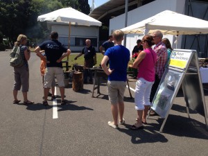 Der Feldschmiede-Stand der Geiserschmiede
