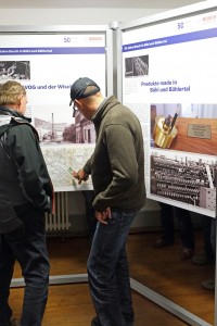 Eröffnung der Bosch-Ausstellung am 6.11.2015 Foto: Wolfgang Moench