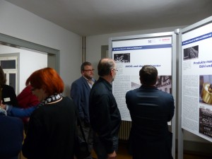 Eröffnung der Bosch-Ausstellung am 6.11.2015 Foto: Günter Meier